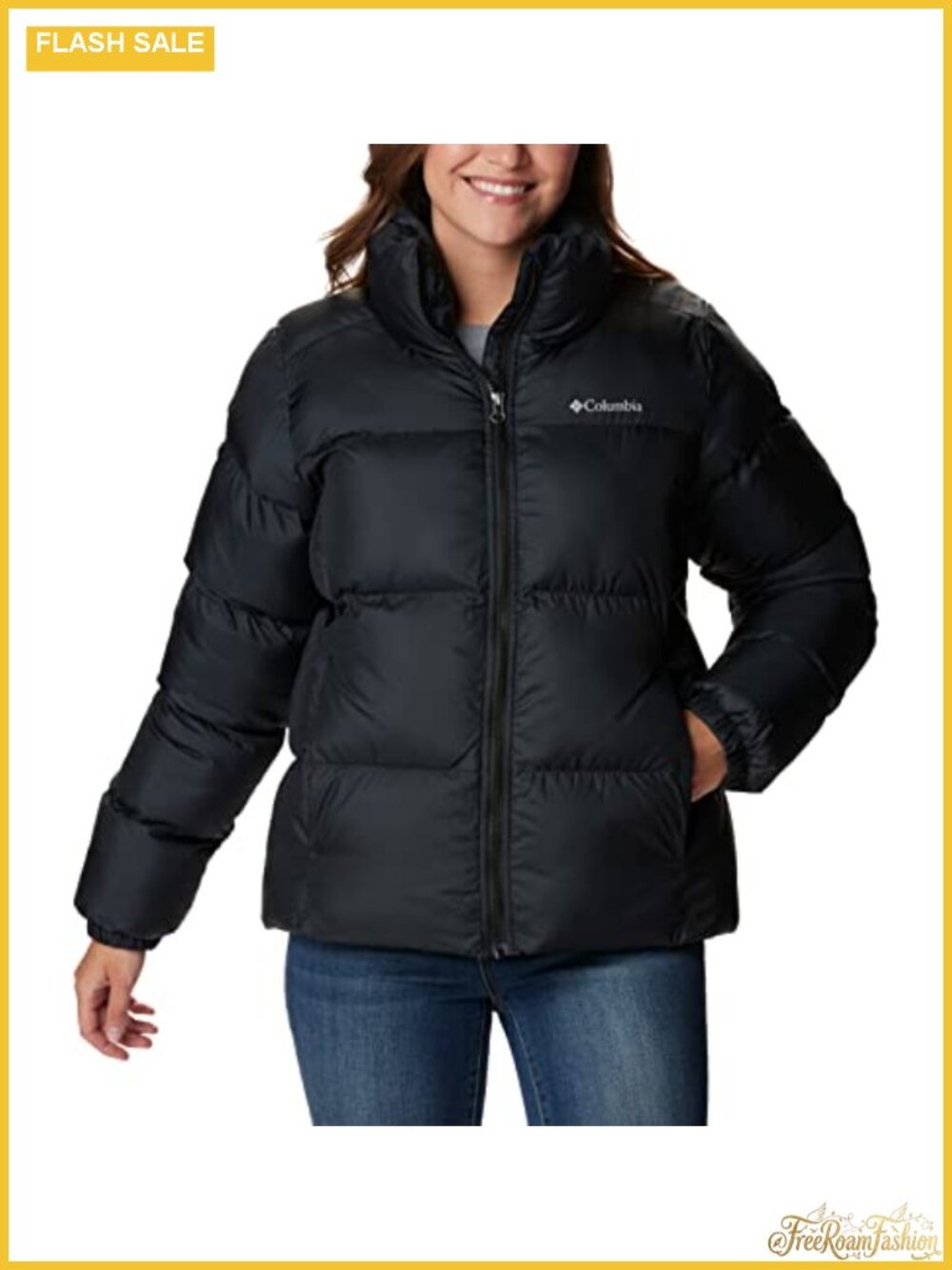 Quilted Puffer Full Zip Jacket Omni Shield Thermarator Insulated